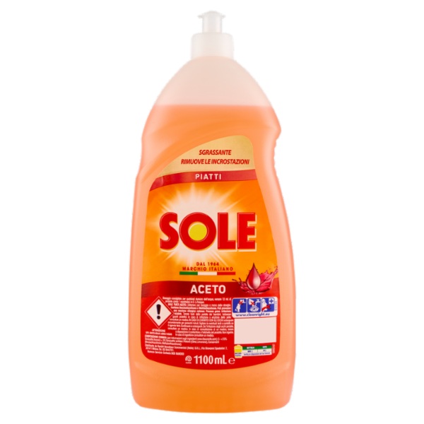 Sole Sapone Piatti Aceto 1,1L