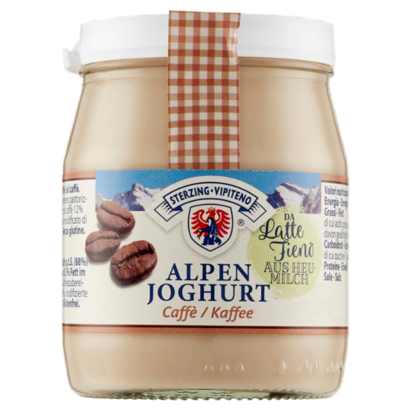 Sterzing Vipiteno Alpenjoghurt Caffè da Latte Fieno 150 g