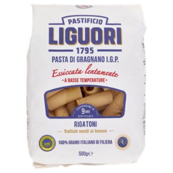 Pastificio Liguori Pasta Di Gragnano I.G.P. Rigatoni 500 g