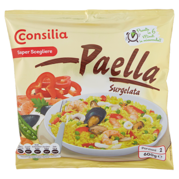 Consilia Saper Scegliere Paella surgelata 600 g