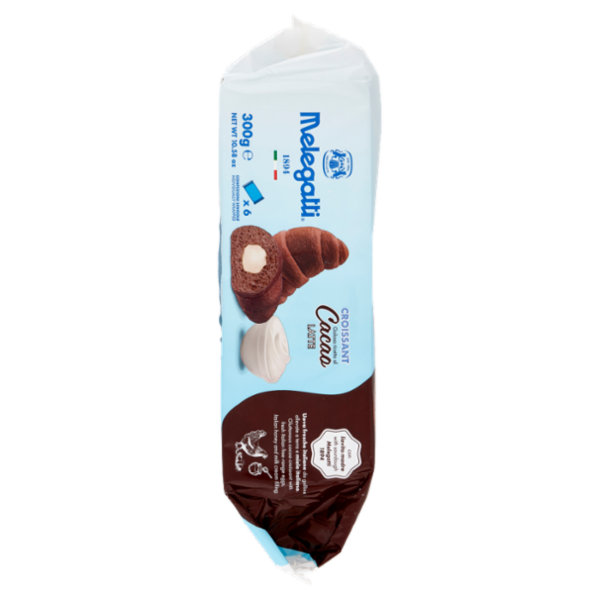 Melegatti 1894 Croissant Golosa ricetta al Cacao Latte 6 x 50 g
