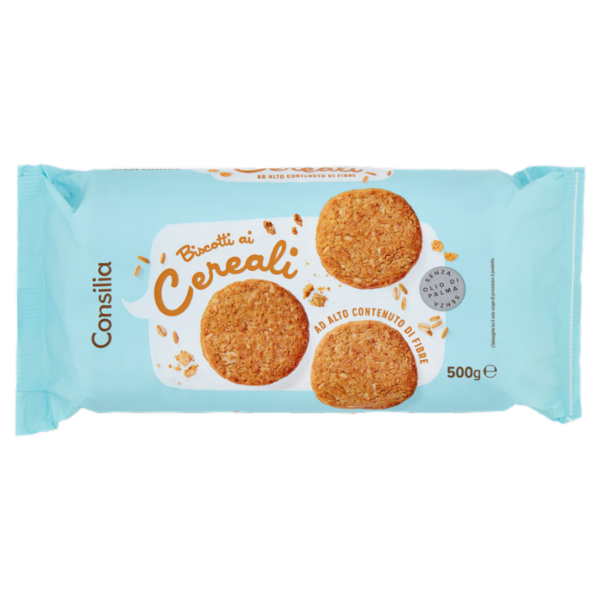 Consilia Biscotti ai Cereali 2x250 g