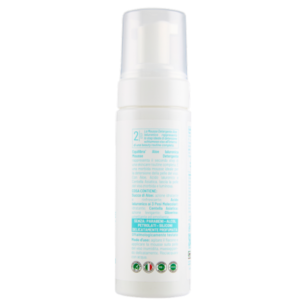 equilibra Aloe Ialuronica Mousse Detergente 150 ml