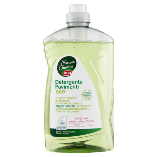 Selex Natura Chiama Detergente per Pavimenti Ecologico 1 L