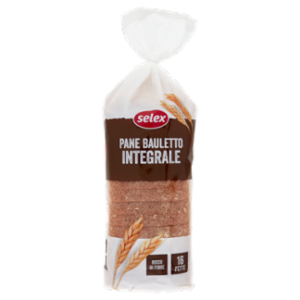 Selex Pane Morbido Integrale a Fette 400 g