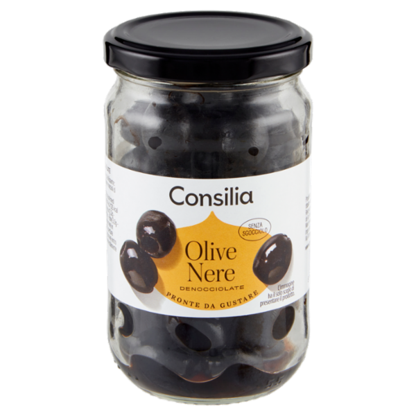 Consilia Olive Nere Denocciolate 135 g