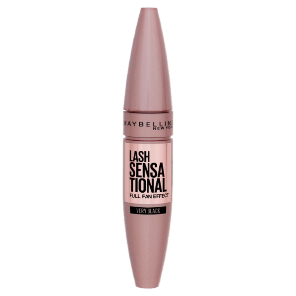 Maybelline New York Mascara Ciglia Sensazionali, Volumizzante, Very Black, 9.5 ml
