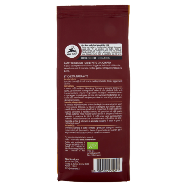 alce nero Caffè Espresso 100% Arabica 250 g
