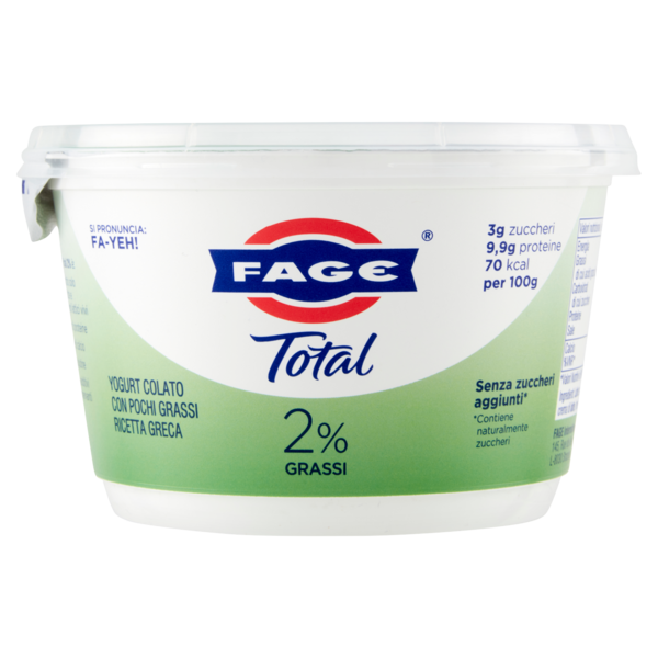 Fage Total 2% Grassi 450 g