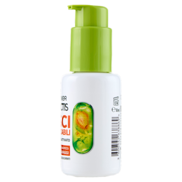 Garnier Fructis Lisci Impeccabili Siero Termoattivato, per Capelli Crespi, Secchi e Spenti, 50 ml