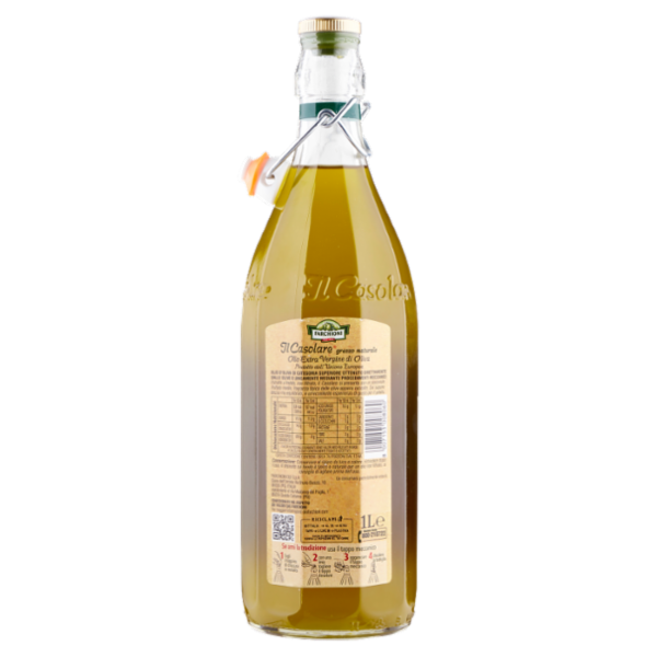 Farchioni Il Casolare grezzo naturale Olio Extra Vergine di Oliva 1 L