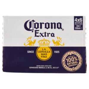 CORONA Extra Birra Lager Internazionale Bottiglia 4x6x33 Cl