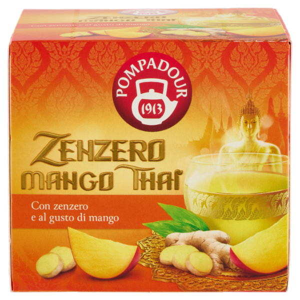 Pompadour Zenzero Mango Thai 10 x 2,25 g