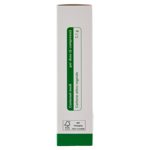 Matt Erboristeria Carbone attivo 75 compresse 37,8 g