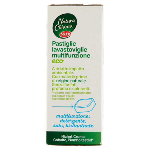 Selex Natura Chiama Detersivo per Lavastoviglie Pastiglie Multifunzione Ecologico 26x18 g