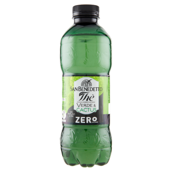 San Benedetto Thè Verde & Cactus Zero 0,5 L