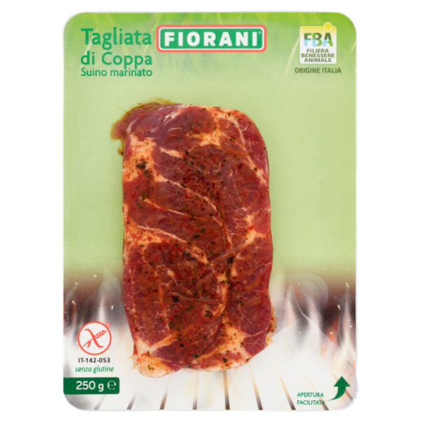 Fiorani Tagliata di Coppa Suino marinato 250 g