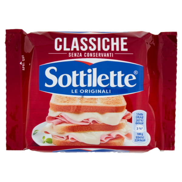 Sottilette Classiche formaggio fuso a fette - 400g