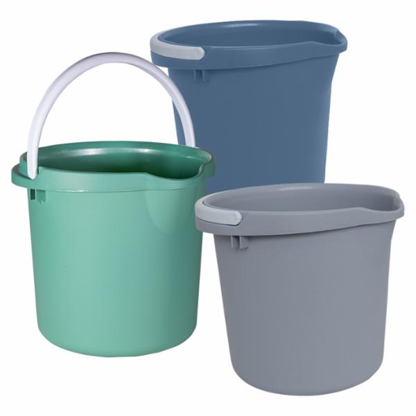 Secchio Tondo Litri 10 In Colori Assortiti