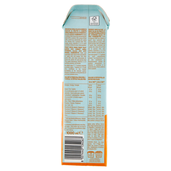 Valfrutta Difesa+ ACE Passion Fruit 1000 ml