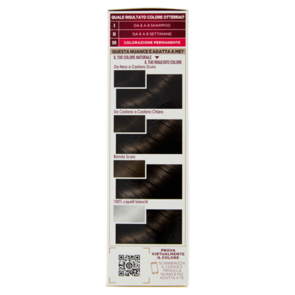 Garnier Color Sensation Colorazione Permanente in Crema 3.0 Castano Scuro