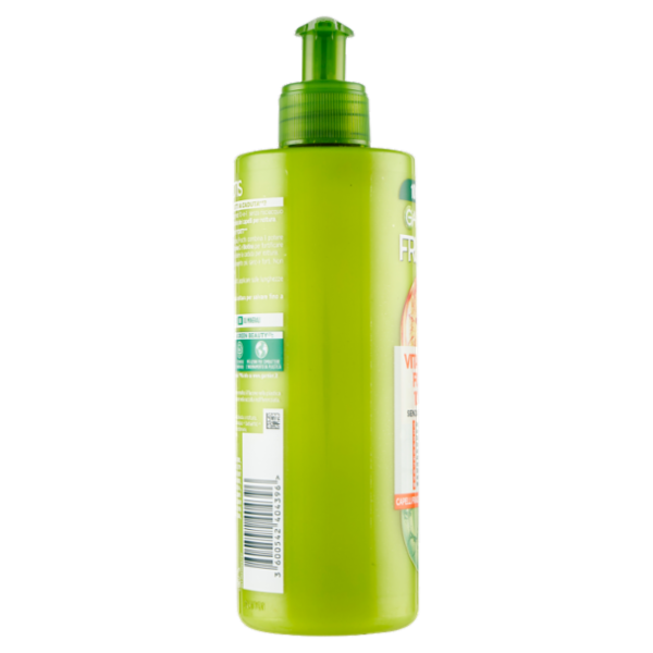Garnier Fructis Forti & Brillanti, Trattamento 10-in-1 senza risciacquo, 400 ml