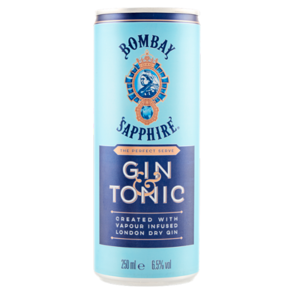 Bombay Sapphire Gin & Tonic 250 ml