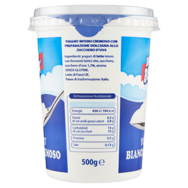 Bianca Bontà Yogurt Bianco Cremoso 500 g
