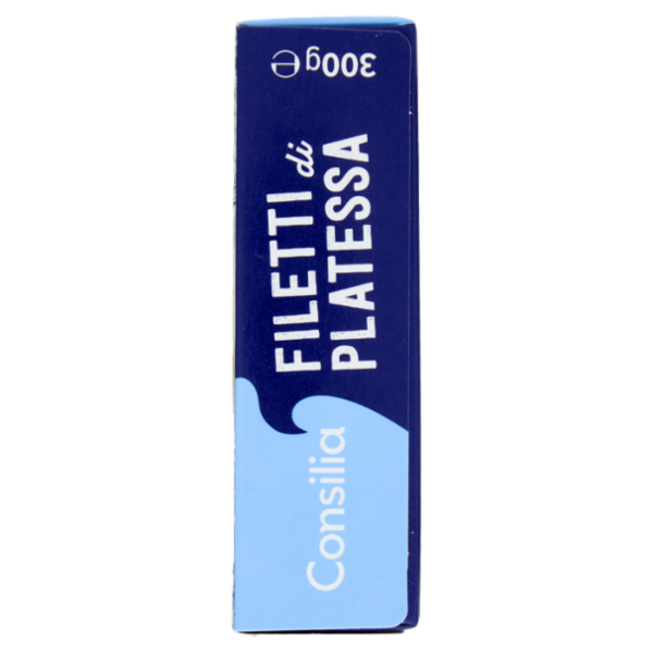 Consilia Filetti di Platessa Naturale IQF Surgelati 300 g