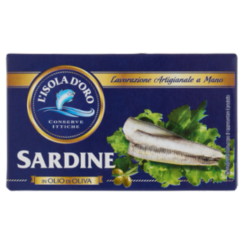 L'Isola D'Oro Sardine In Olio Di Oliva 120 g