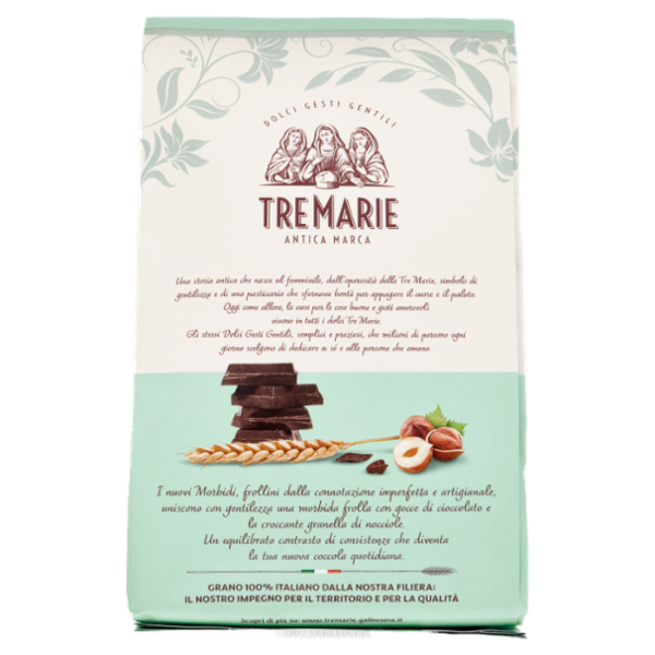 Tre Marie i Morbidi nocciole e cioccolato 300 g