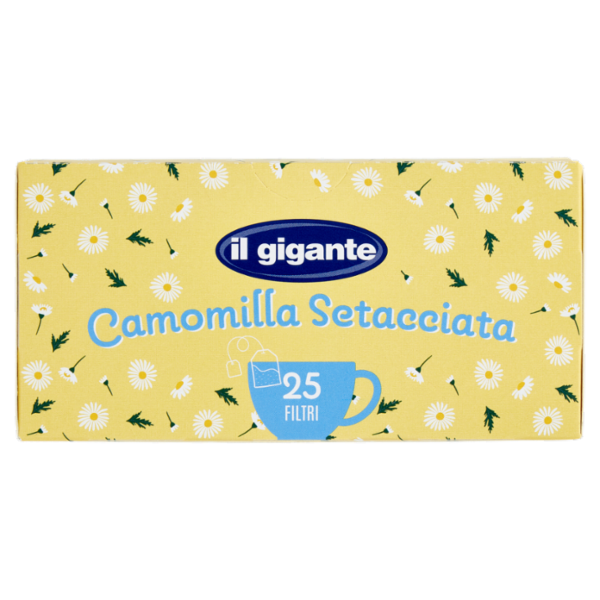 IL GIGANTE Camomilla Setacciata 25 x 1,5 g