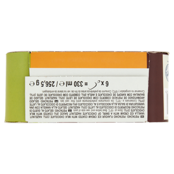 Magnum mini Pistacchio Hazelnut 6 Gelati 256,5 g