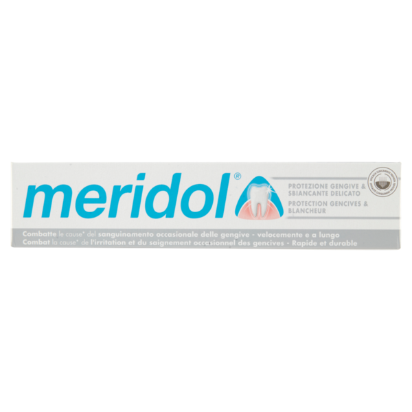 meridol dentifricio Sbiancante Delicato e Protezione Gengive 75ml
