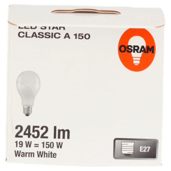 Osram Led Star Classic A 150 Warm White 19 W E27