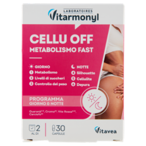Laboratoires Vitarmonyl Cellu Off Metabolismo Fast 15 Capsule Giorno + 15 Capsule Notte 9.52 g
