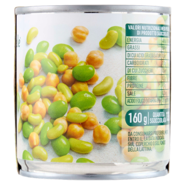 Bonduelle Mix Legumeria Ceci, Edamame, Fagiolotti Verdi 2 x 160 g