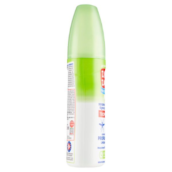 Zig Zag Insetti-Via Antipuntura Tropical zanzare comuni, tigre e zecche Lime Amaro 100 ml