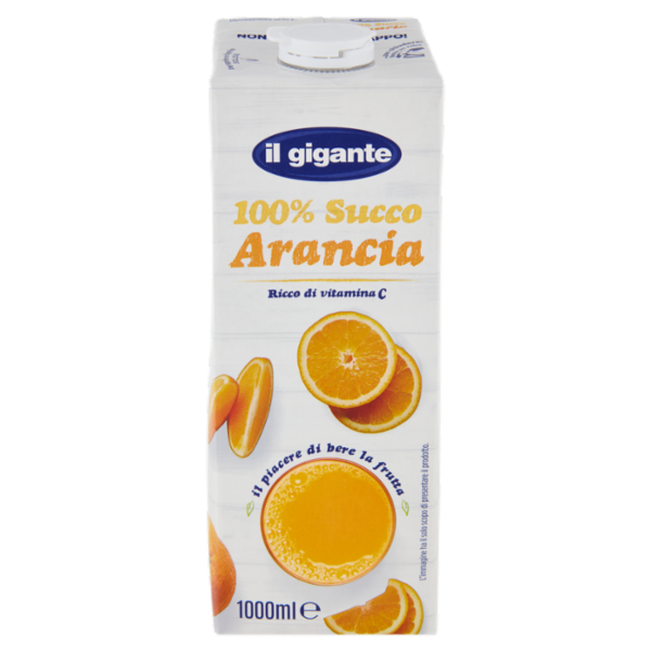 IL GIGANTE 100% Succo Arancia 1000 ml