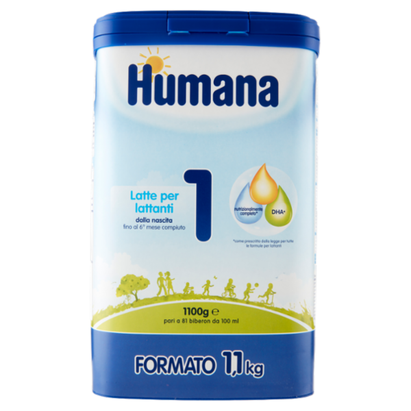 Humana 1 Latte per lattanti 1100 g