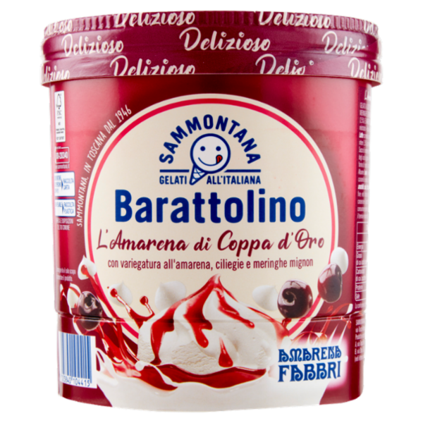 Sammontana Barattolino Delizioso l'Amarena di Coppa d'Oro 500 g