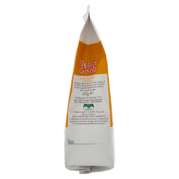San Carlo Benessere Veggy Good Triangolini con Ceci Croccanti 65 g