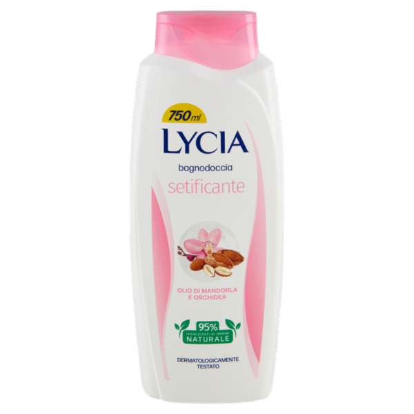 Lycia bagnodoccia setificante Olio di Mandorla e Orchidea 750 ml