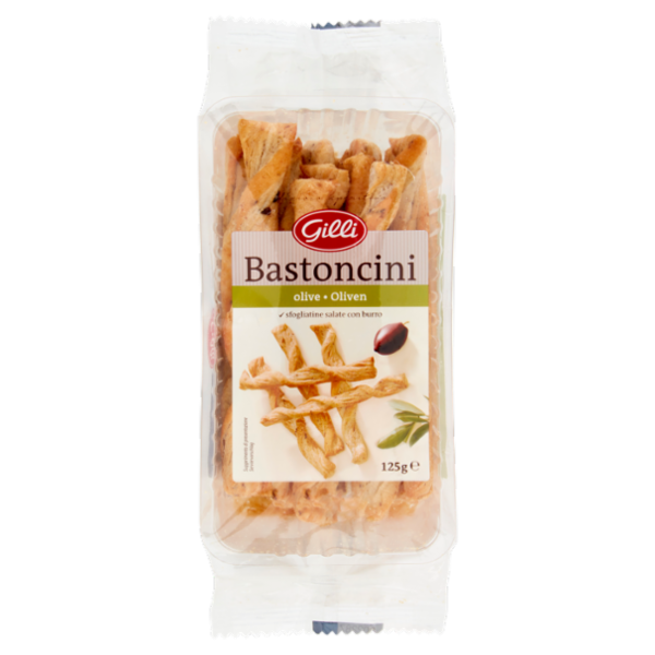 Gilli Bastoncini olive 125 g