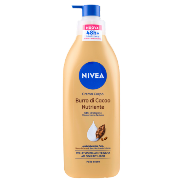 Nivea Crema Corpo Burro di Cacao Nutriente Pelle secca 400 ml