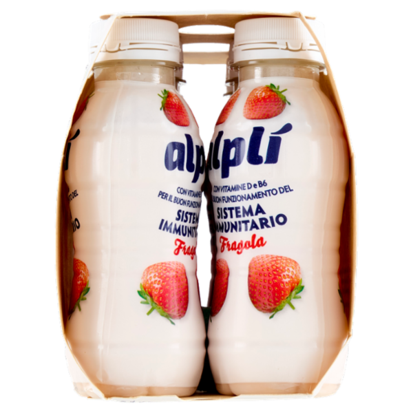 alplì per il Buon Funzionamento del Sistema Immunitario Fragola 6 x 100 g