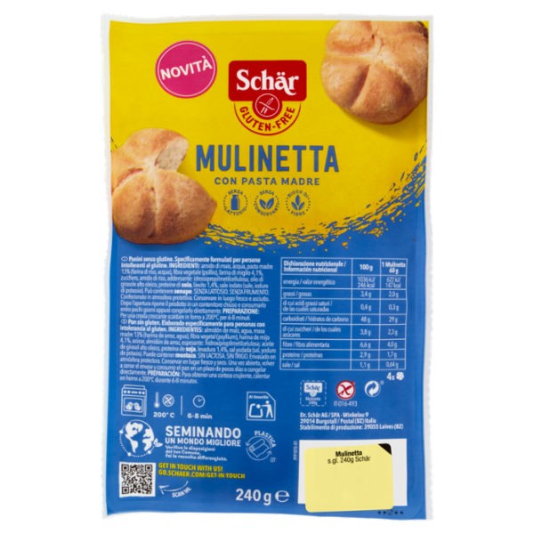 Schär Mulinetta 240 g