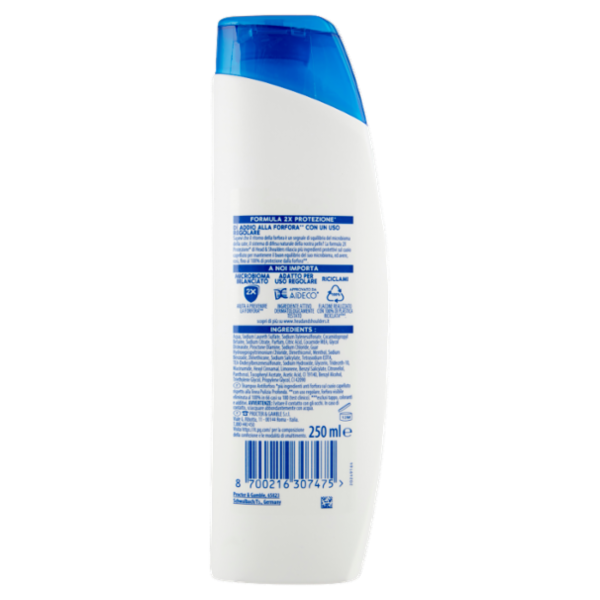Head & Shoulders Shampoo Antiforfora Citrus Fresh per Capelli Grassi 250 ml