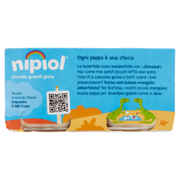 nipiol pollo e vitello omogeneizzato con carne e cereale 2 x 80 g
