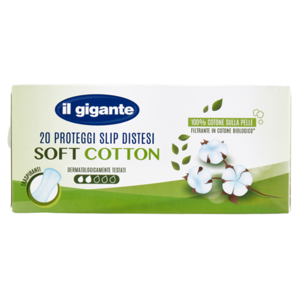 IL GIGANTE Proteggi Slip Distesi Soft Cotton 20 pz